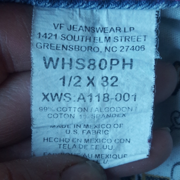 Houston Wrangler low rise jeans - Picture 7 of 10